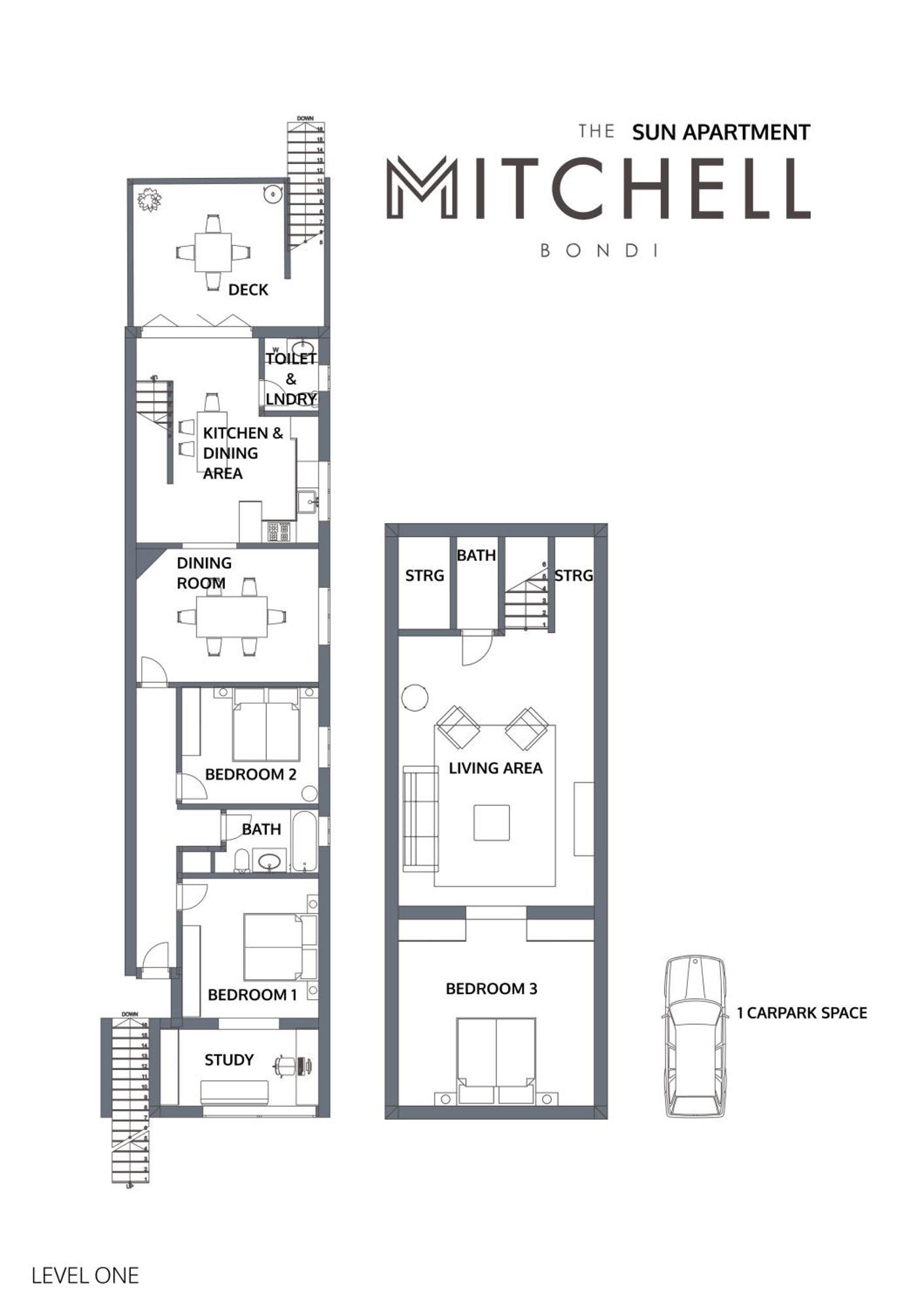 The Mitchell Bondi Leilighet Sydney Eksteriør bilde
